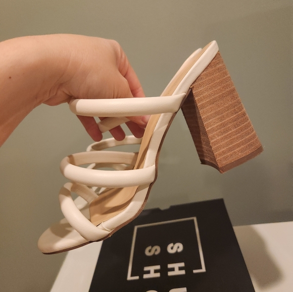 SHUSHOP HEELS color BONE size 6.5 - Picture 15 of 16